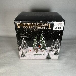 Victorian Village Collectibles 2000 The‎ Old Towne Tree Scene Christmas Village